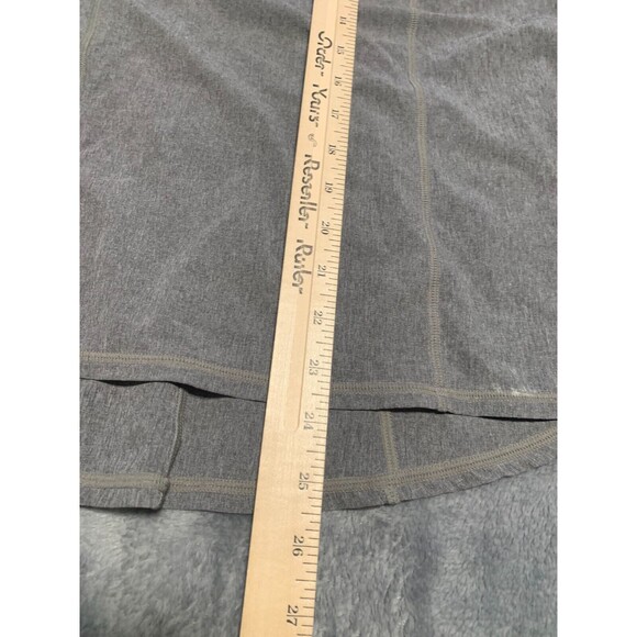 Prana Tank Top Womens Small Gray Contrast Built in Bra Sleeveless‎ Athleisure - Picture 9 of 10